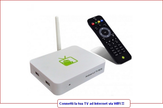 Box Android per TV HDMI